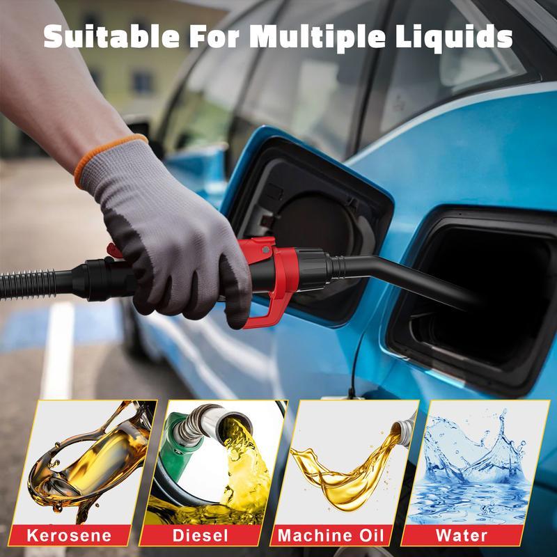 【PRICE SLASH】Complete Cordless Fuel Pump Kit with 4.0Ah Battery – Compatible with DeWalt 20V & Milwaukee 18V