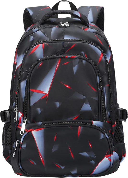 Zaino per bambini, ideale per la scuola elementare e primaria, zaino nero per bambini, borsa per libri, regalo per il ritorno a scuola.
