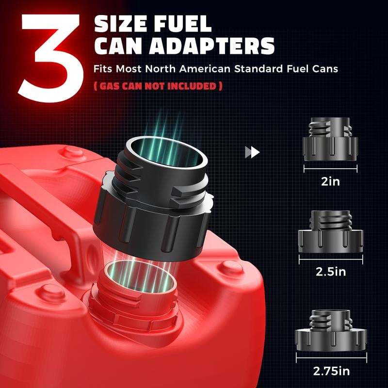 【PRICE SLASH】Complete Cordless Fuel Pump Kit with 4.0Ah Battery – Compatible with DeWalt 20V & Milwaukee 18V